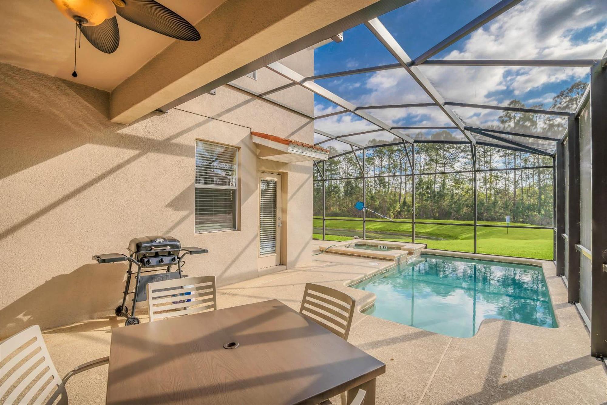 Near Disney - 5Br Home- Games Pool Hot Tub & Bbq Kissimmee Kültér fotó